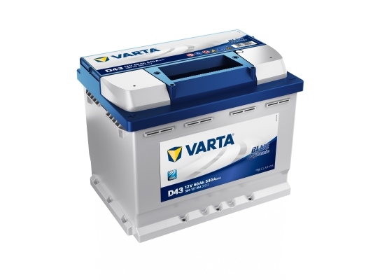 VARTA - Batterie voiture 12V 60AH 540A (n°D43)