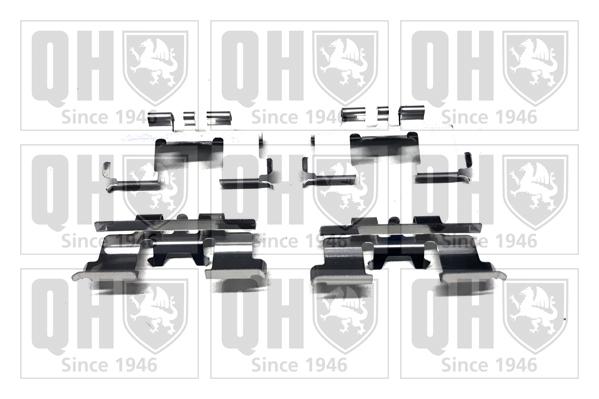 Kit de montage Jeu de 4 plaquettes de frein QUINTON HAZELL BFK965
