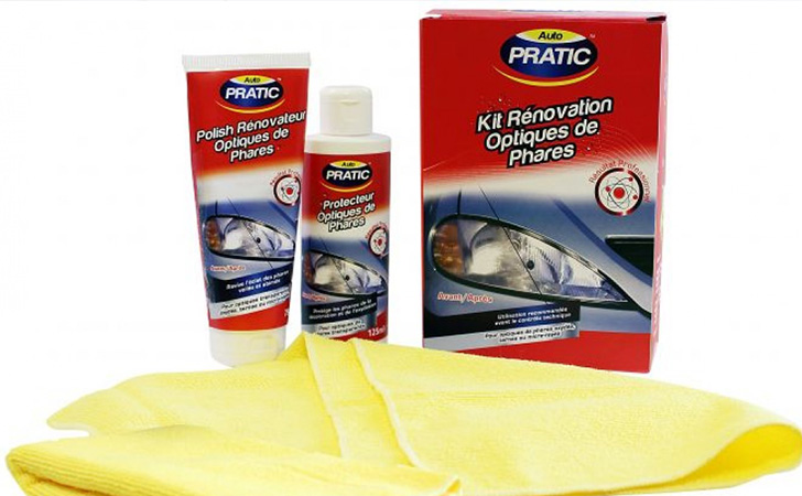 Renovateur Phare Voiture - Kit Renovation Phare Voiture - Polish