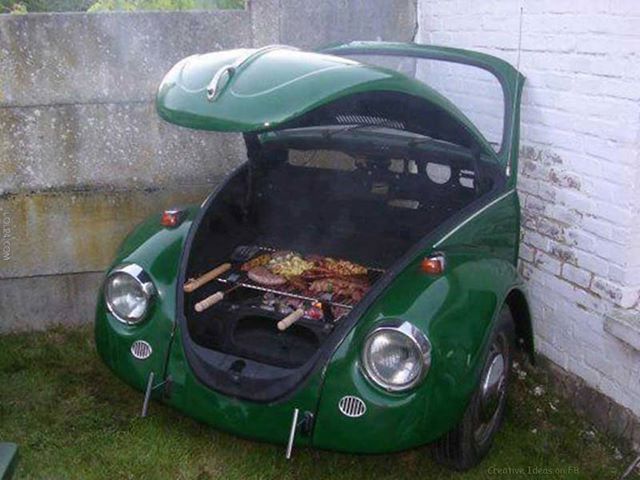 Créez votre propre barbecue avec des carcasses de voitures ! Promotion Voiture Barbecue, Acheter des Voiture Barbecue