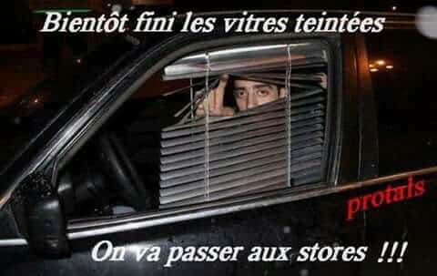 Nouvelle législation sur les vitres teintées au 1er janvier 2017