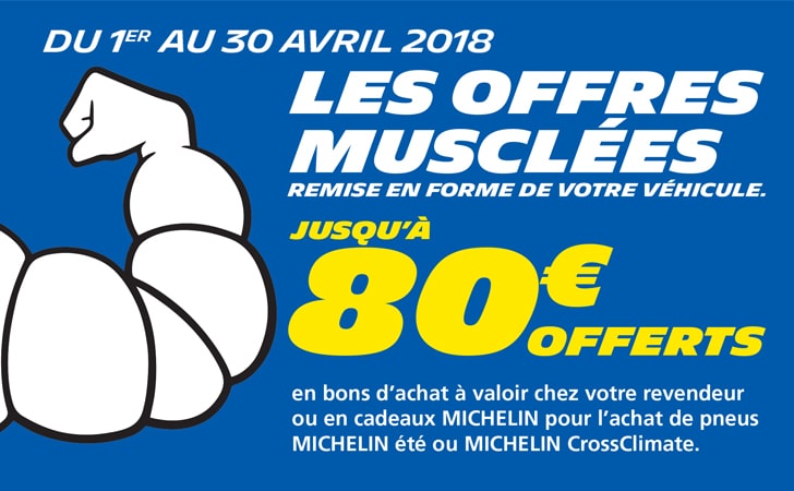 Les offres musclées de Michelin