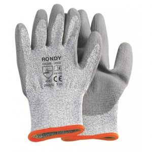 pare de gants anti-coupure grise de taille 10