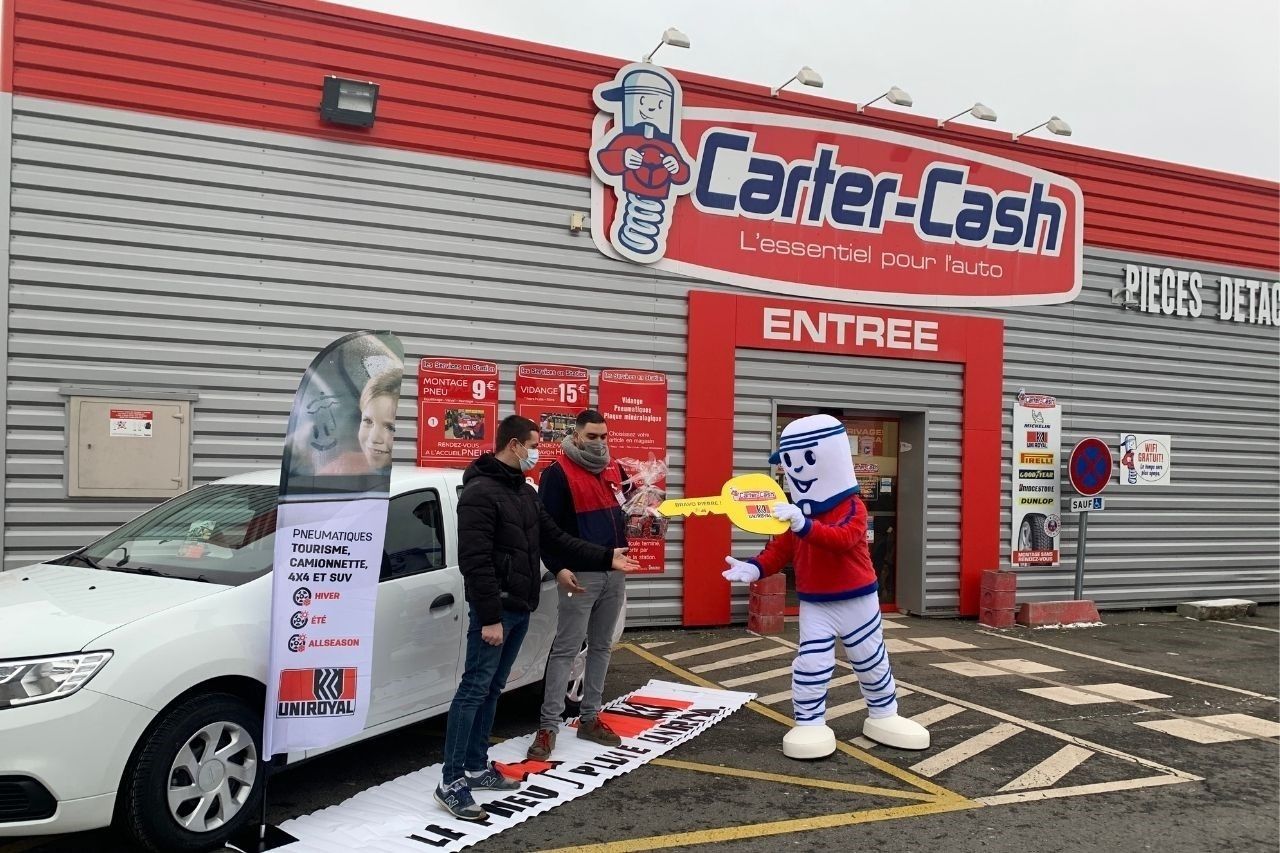 remise dacia jeu concours carter-cash et uniroyal