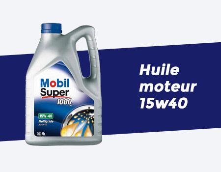 huile moteur 15w40