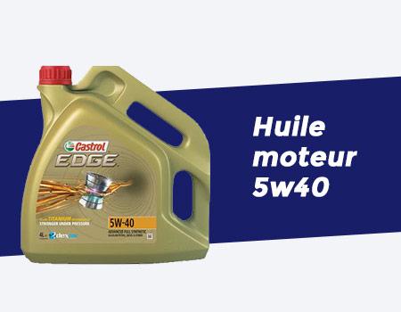 huile moteur 5w40