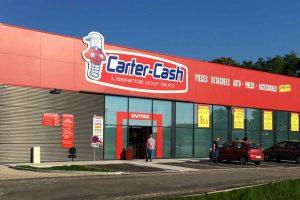 Façade d'un magasin Carter-Cash