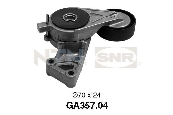 Galet-tendeur de courroie d'accessoires SNR GA357.04