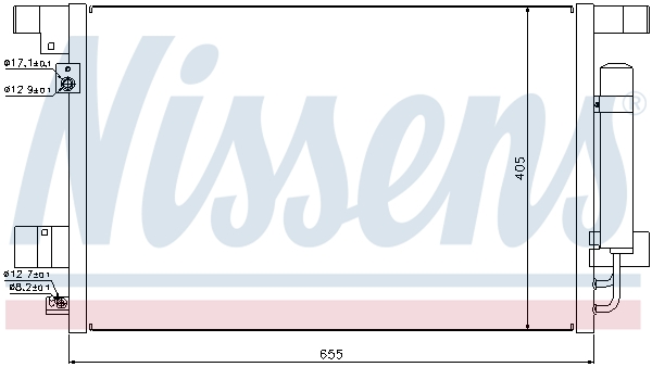Condenseur de climatisation NISSENS 940029