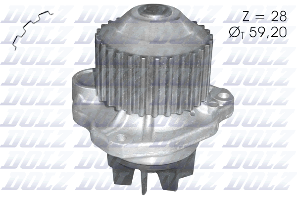 Pompe à eau DOLZ C123