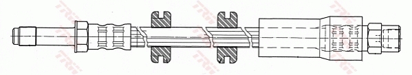 Flexible de frein TRW PHB446