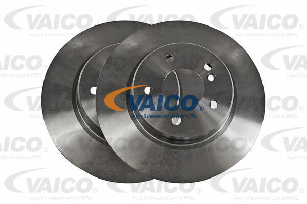 Jeu de 2 disques de frein arrière VAICO V30-80059