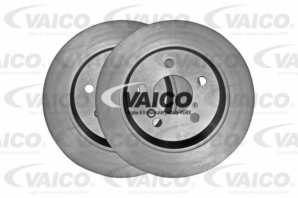 Jeu de 2 disques de frein arrière VAICO V30-80060