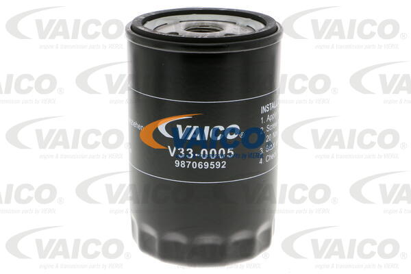 Filtre à huile VAICO V33-0005