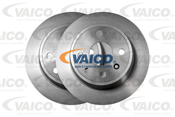 Jeu de 2 disques de frein arrière VAICO V40-40011