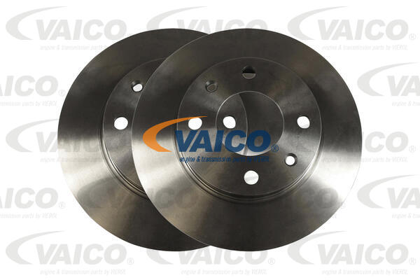 Jeu de 2 disques de frein arrière VAICO V42-40002