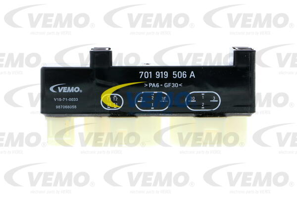 Relais du ventilateur de radiateur VEMO V15-71-0033