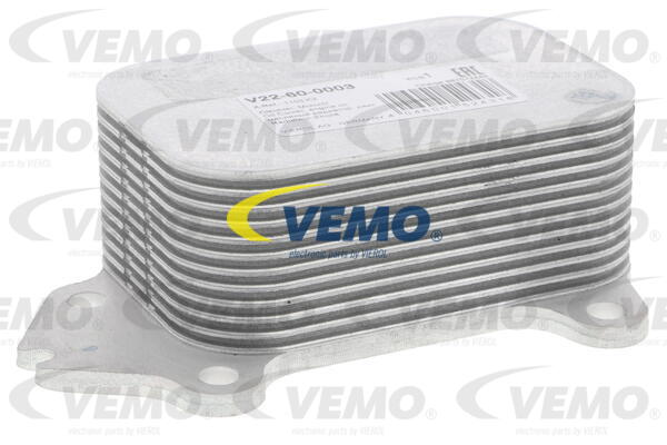 Radiateur d'huile VEMO V22-60-0003