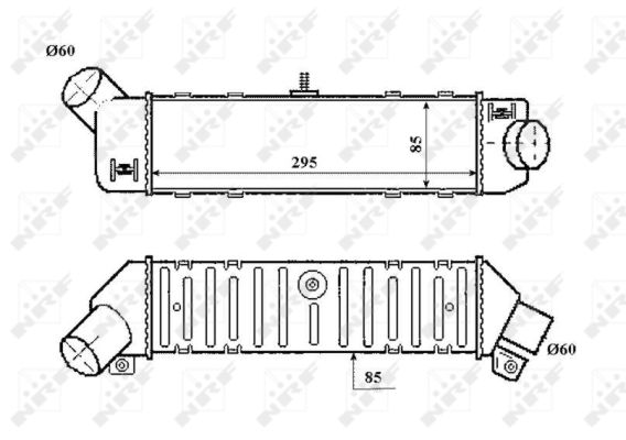 Intercooler (échangeur) NRF 30413