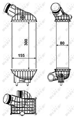 Intercooler (échangeur) NRF 30462