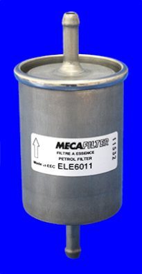 Filtre à carburant MECAFILTER ELE6011