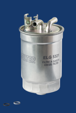 Filtre à carburant MECAFILTER ELG5321