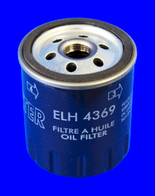 Filtre à huile MECAFILTER ELH4369