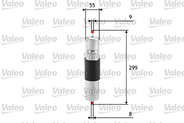 Filtre à carburant VALEO 587014