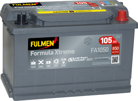 FULMEN - Batterie voiture 12V 105AH 850A (n°FA1050)