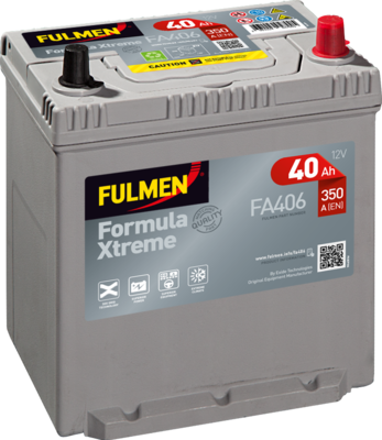 FULMEN - Batterie voiture 12V 40AH 350A (n°FA406) - Carter-Cash