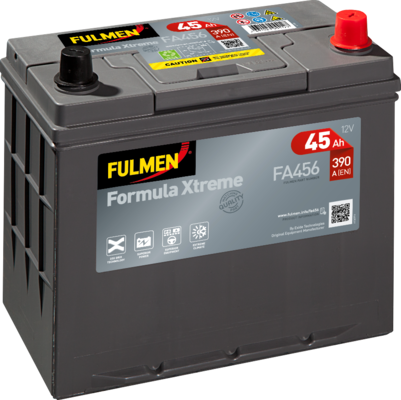 FULMEN - Batterie voiture 12V 45AH 390A (n°FA456)