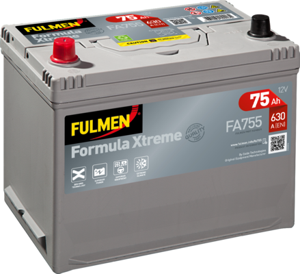 FULMEN - Batterie voiture 12V 77AH 760A (n°FA770) - Carter-Cash