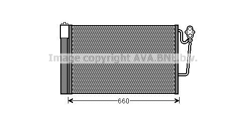 Condenseur de climatisation AVA QUALITY COOLING BWA5363D