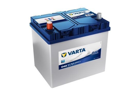 VARTA - Batterie voiture 12V 60AH 540A (n°D48)