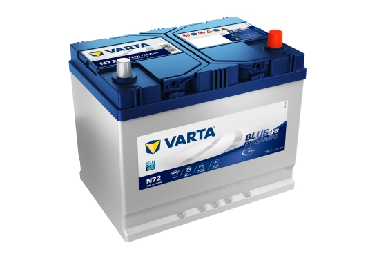 VARTA - Batterie voiture Start & Stop 12V 72AH 760A (n°N72)