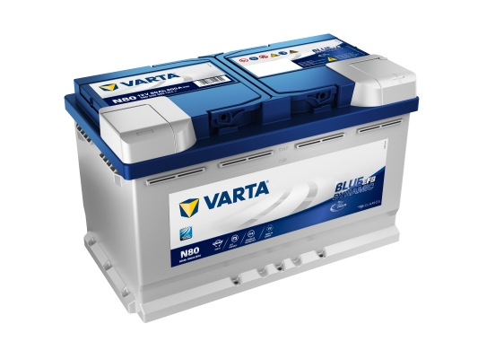 VARTA - Batterie voiture Start & Stop 12V 80AH 800A (n°N80)