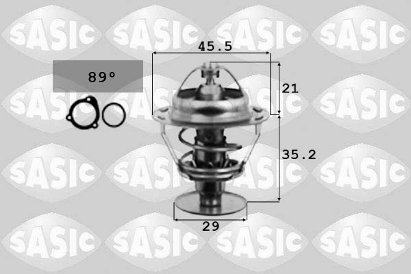 Thermostat d'eau SASIC 3381211