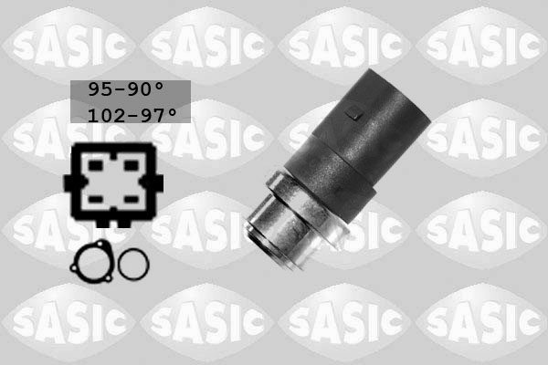Manocontact de température (ventilateur de radiateur) SASIC 3806023