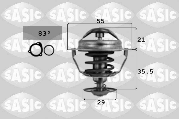 Thermostat d'eau SASIC 4000365