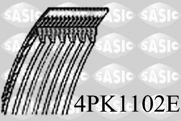 Courroie d'accessoires SASIC 4PK1102E