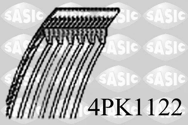 Courroie d'accessoires SASIC 4PK1122