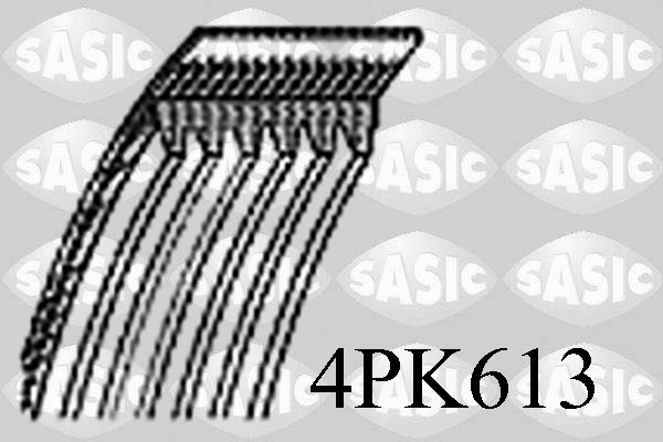 Courroie d'accessoires SASIC 4PK613