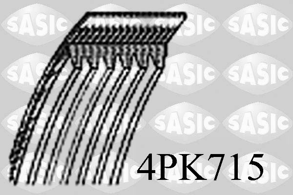Courroie d'accessoires SASIC 4PK715