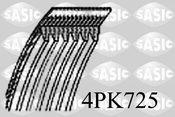 Courroie d'accessoires SASIC 4PK725