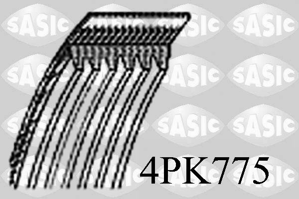 Courroie d'accessoires SASIC 4PK775