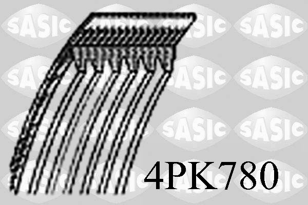 Courroie d'accessoires SASIC 4PK780