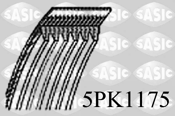 Courroie d'accessoires SASIC 5PK1175