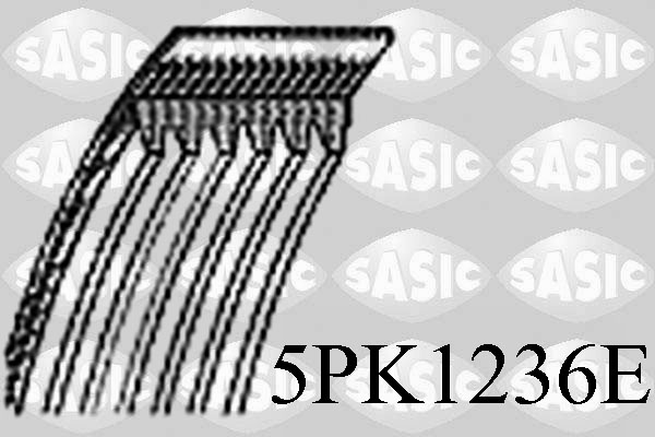 Courroie d'accessoires SASIC 5PK1236E