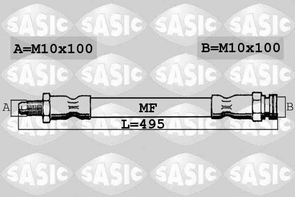 Flexible de frein SASIC 6600016