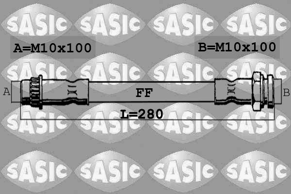 Flexible de frein SASIC 6600018